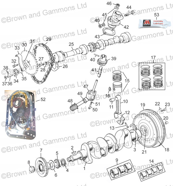 Image for Engine 1500 internal parts